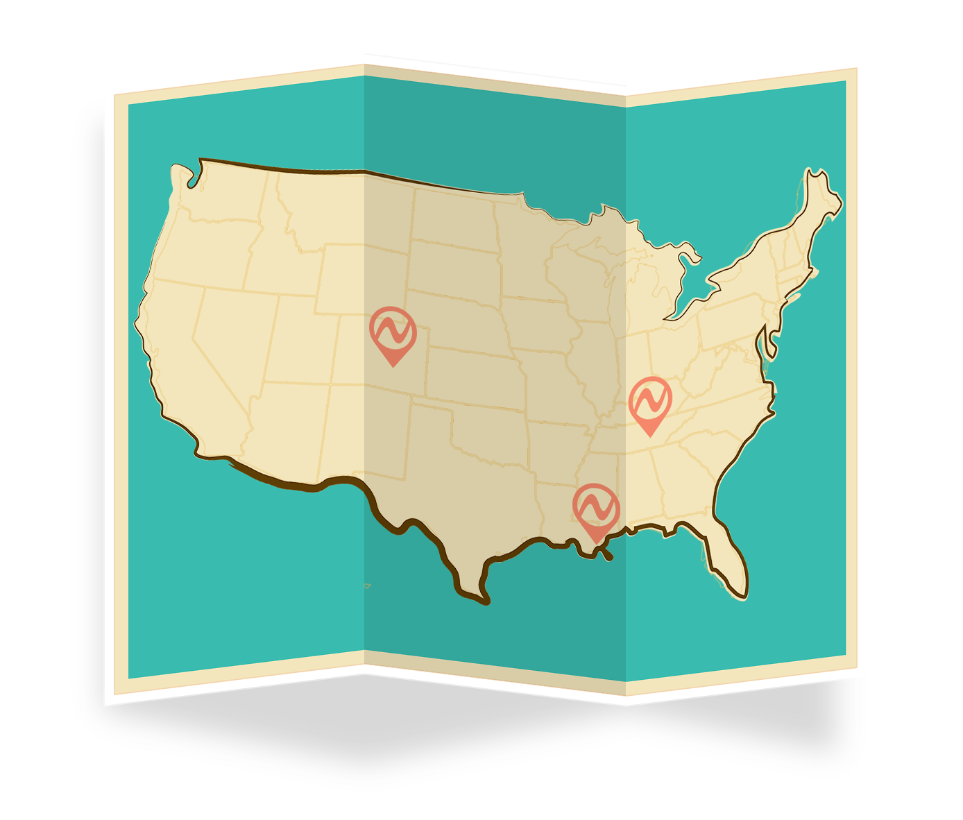Netconnect Locations Map Netconnect Locations Map